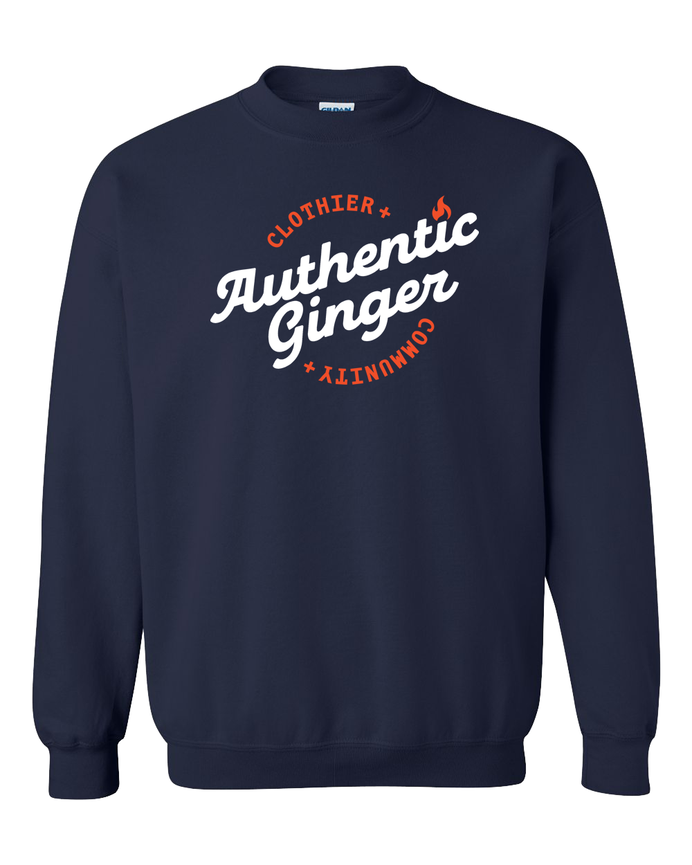 Authentic Ginger Crewneck