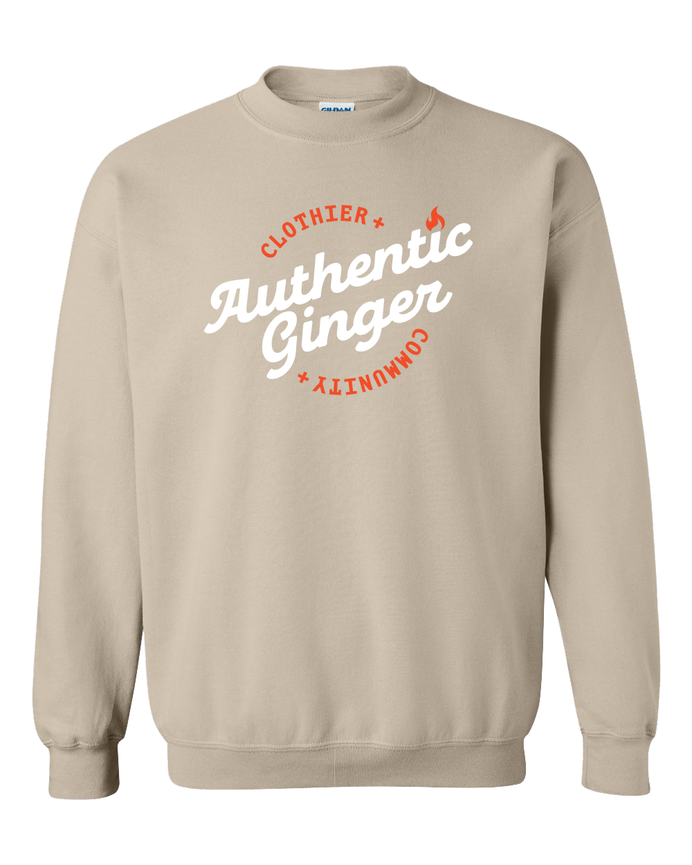 Authentic Ginger Crewneck