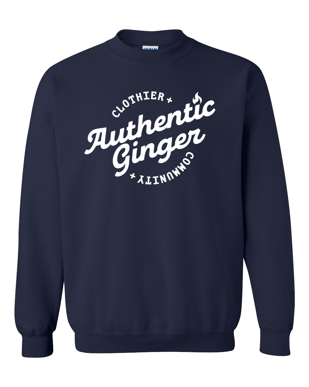 Authentic Ginger Community Crewneck II